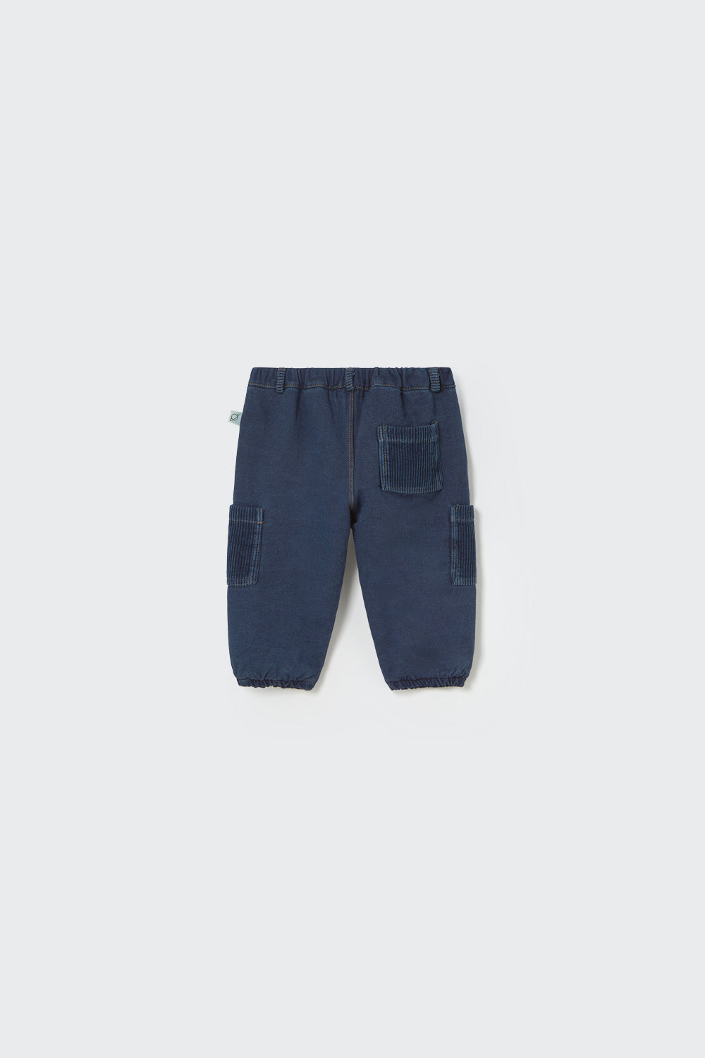 Dobby Denim Baby Pants