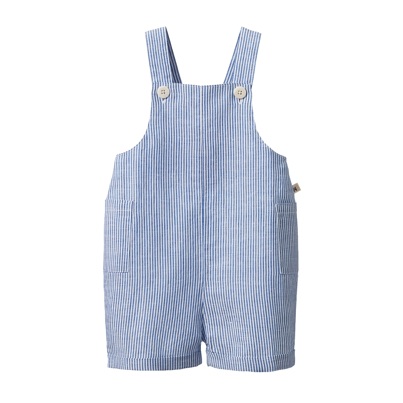 Tucker Overalls - Blue Stripe