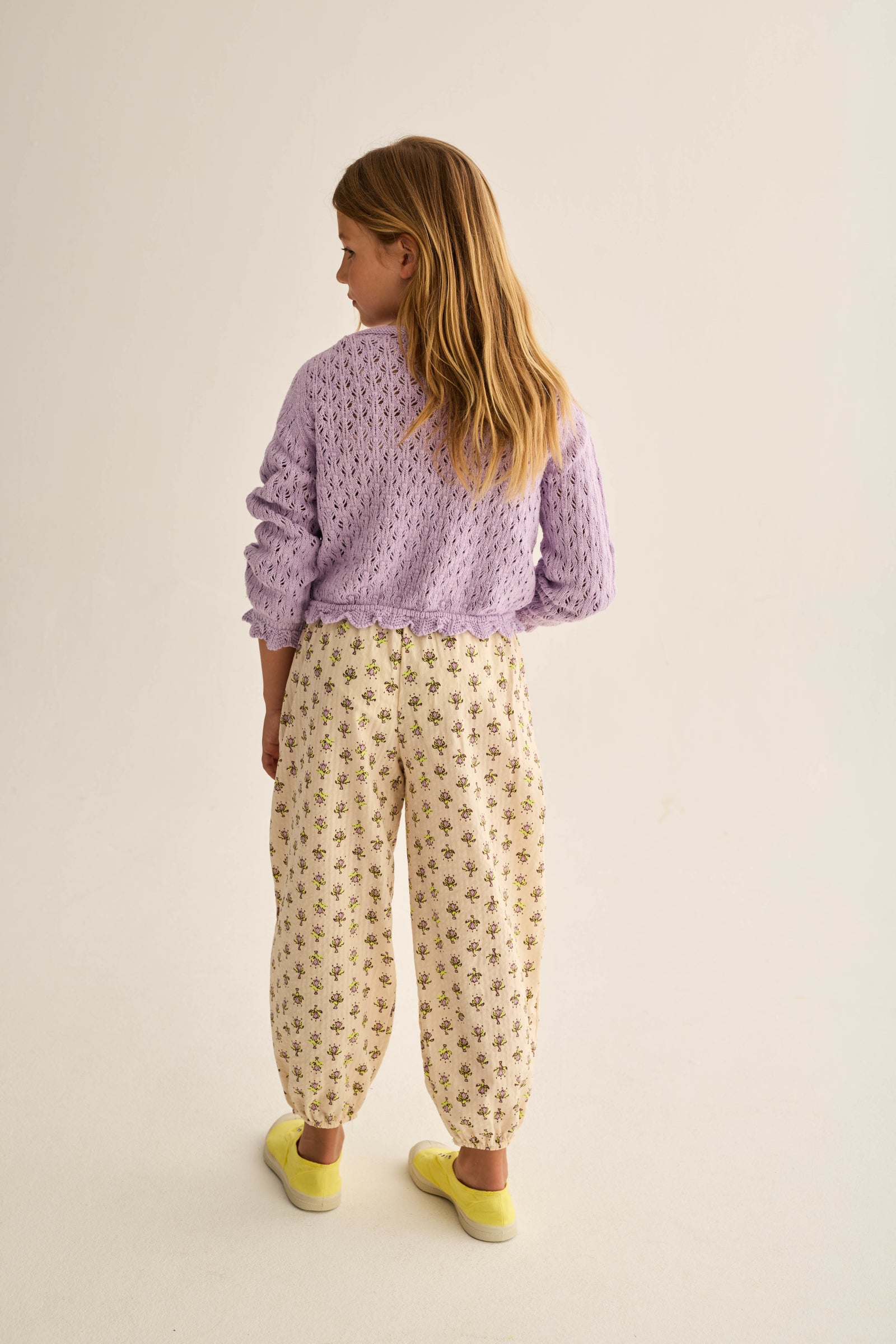 Indiana Flower Print Jumpsuit Lavender