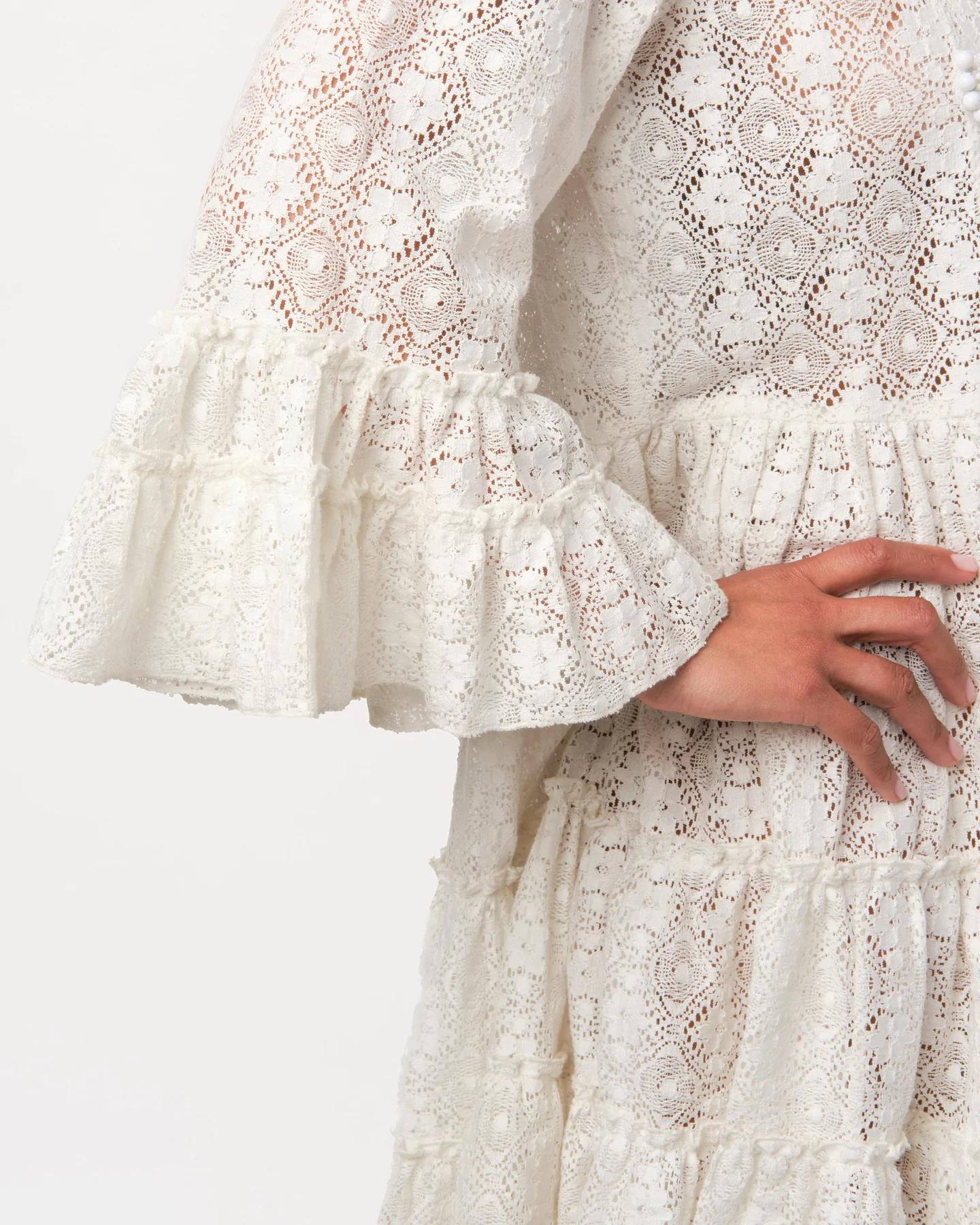 Molly Dress White