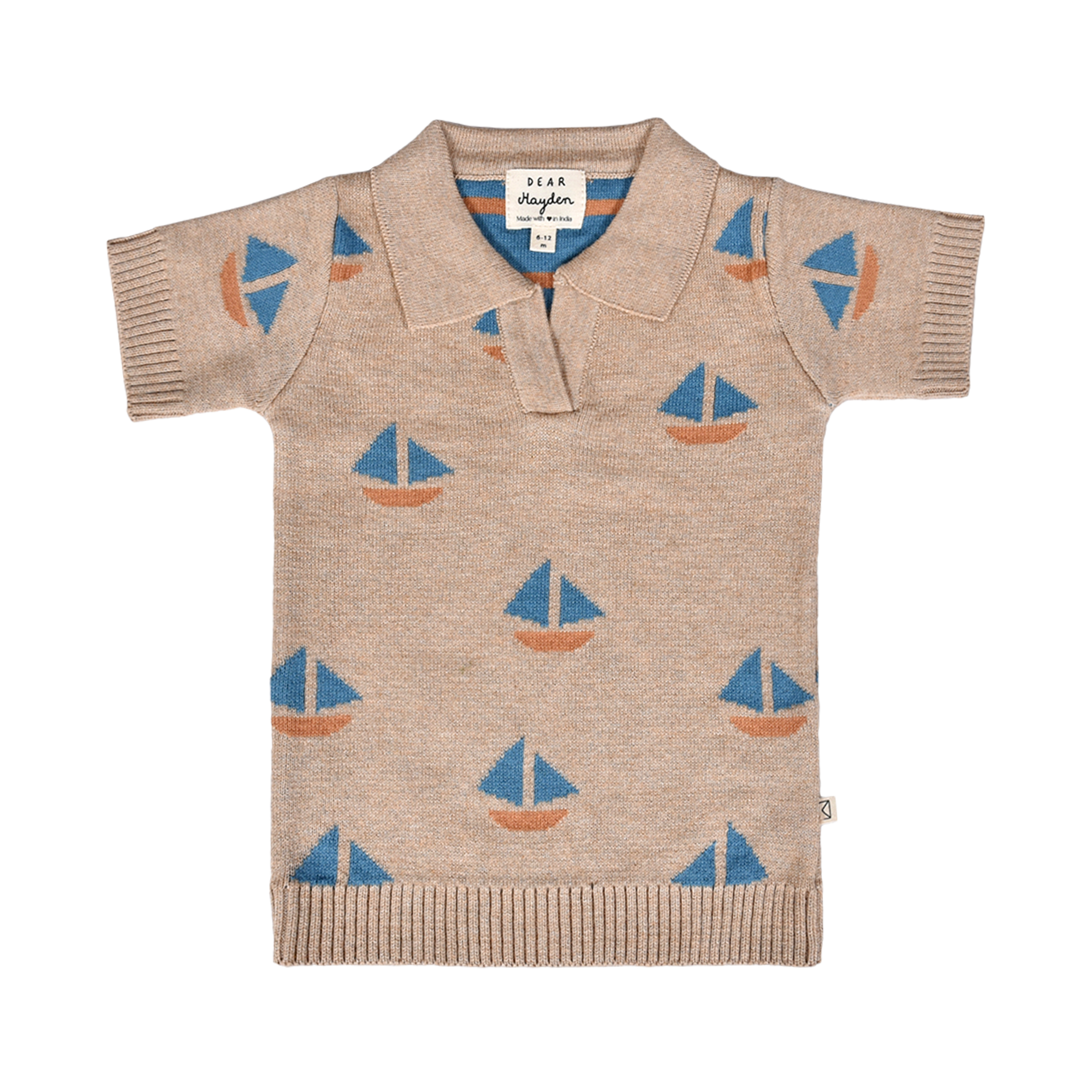 Cameron Knit Baby Polo