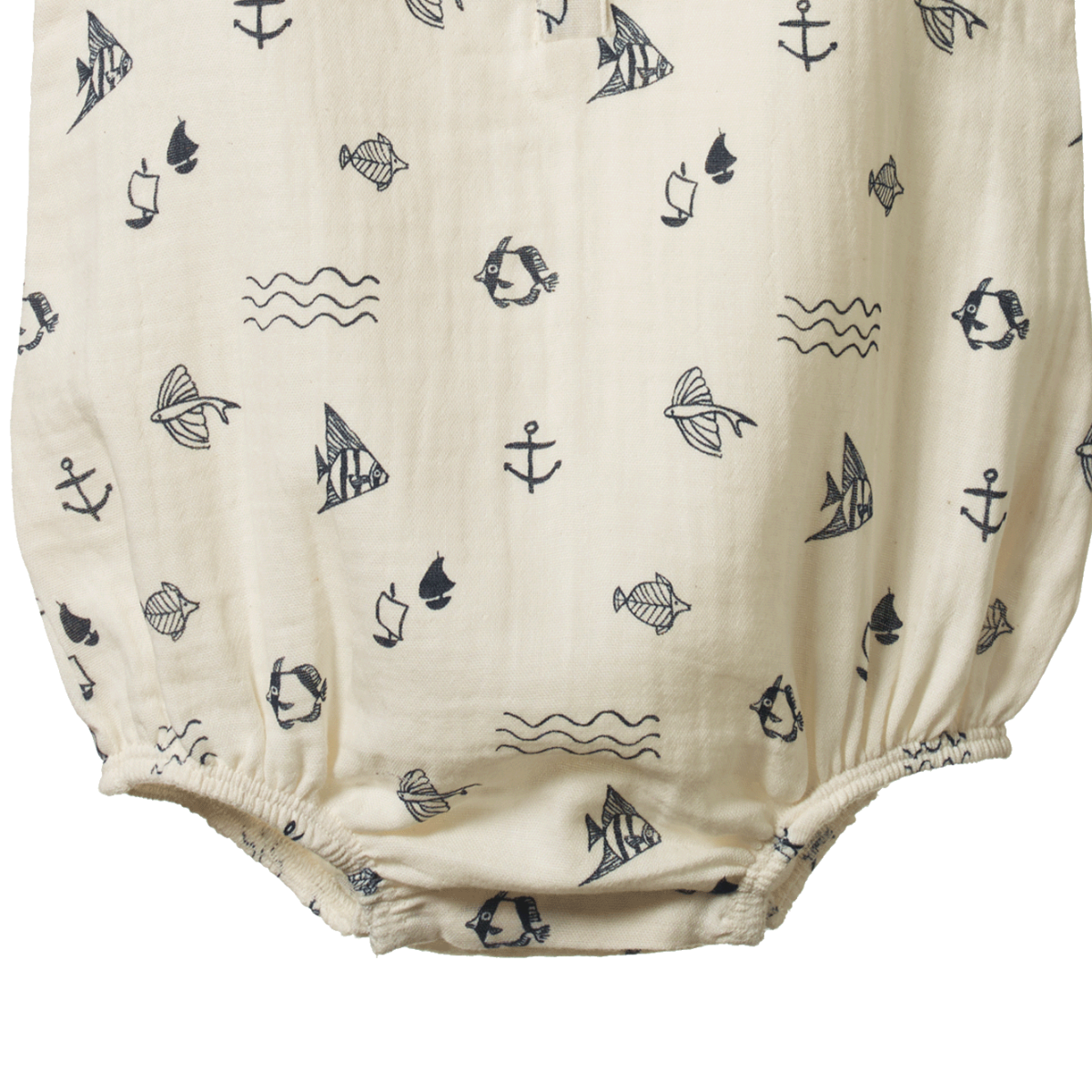 Cedar Suit Muslin Atlantic Natural Print