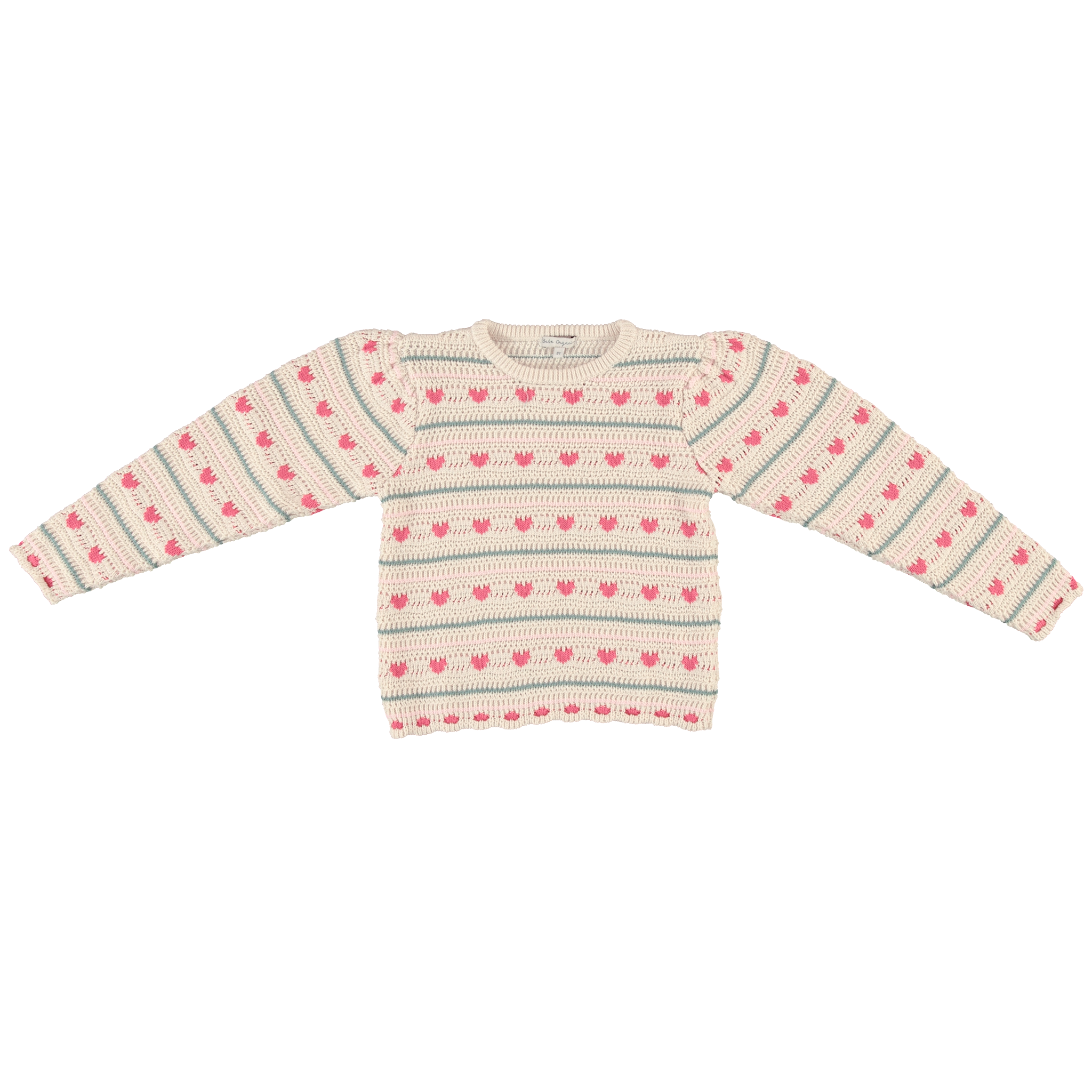 Josie Sweater Heart Knit