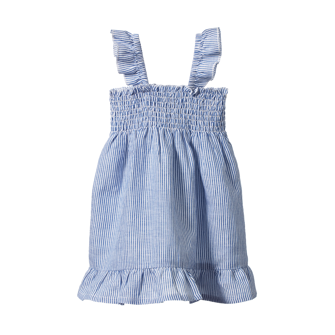 Gala Dress - Blue Stripe