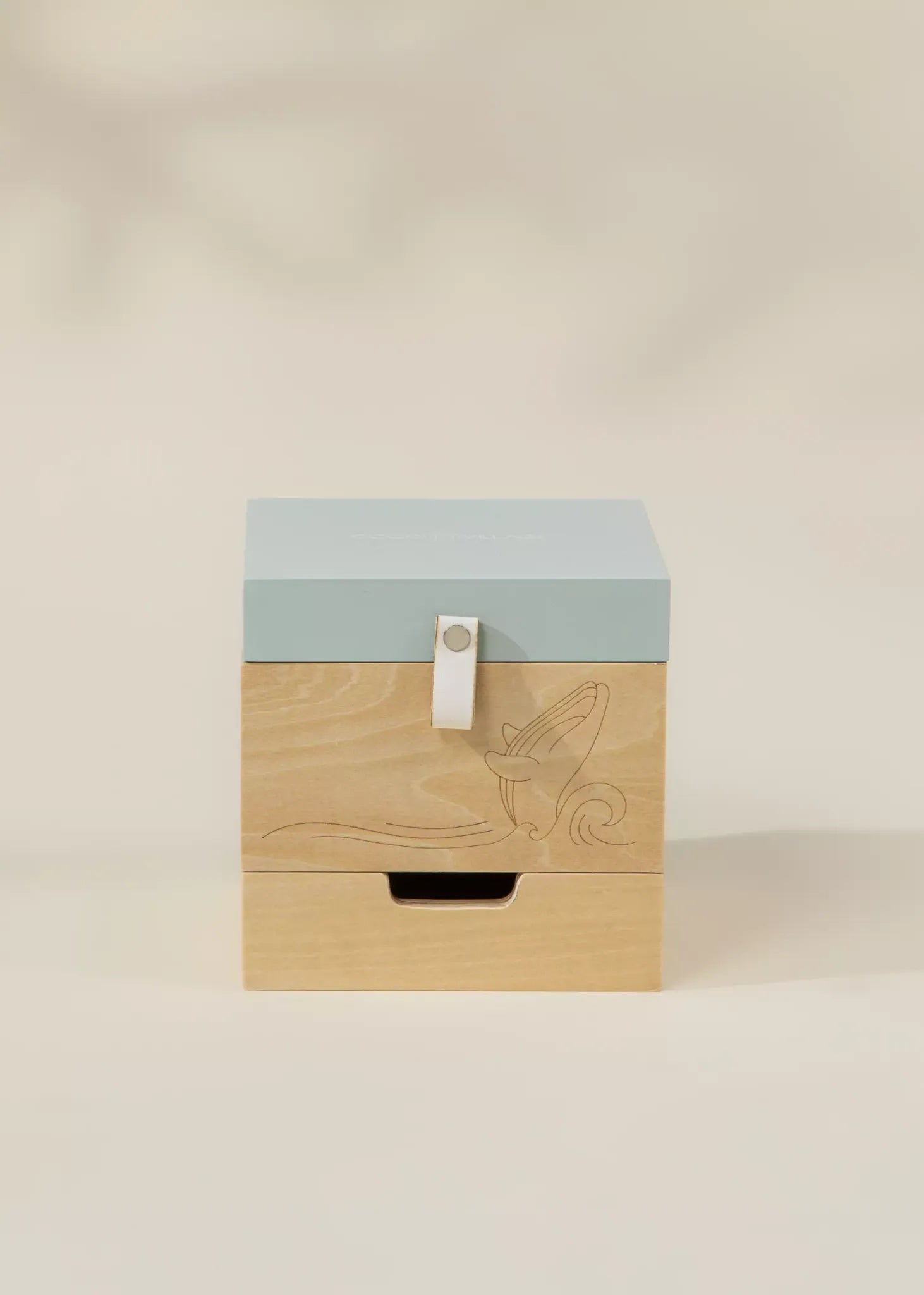 Wooden Musical Souvenir Box - Ocean
