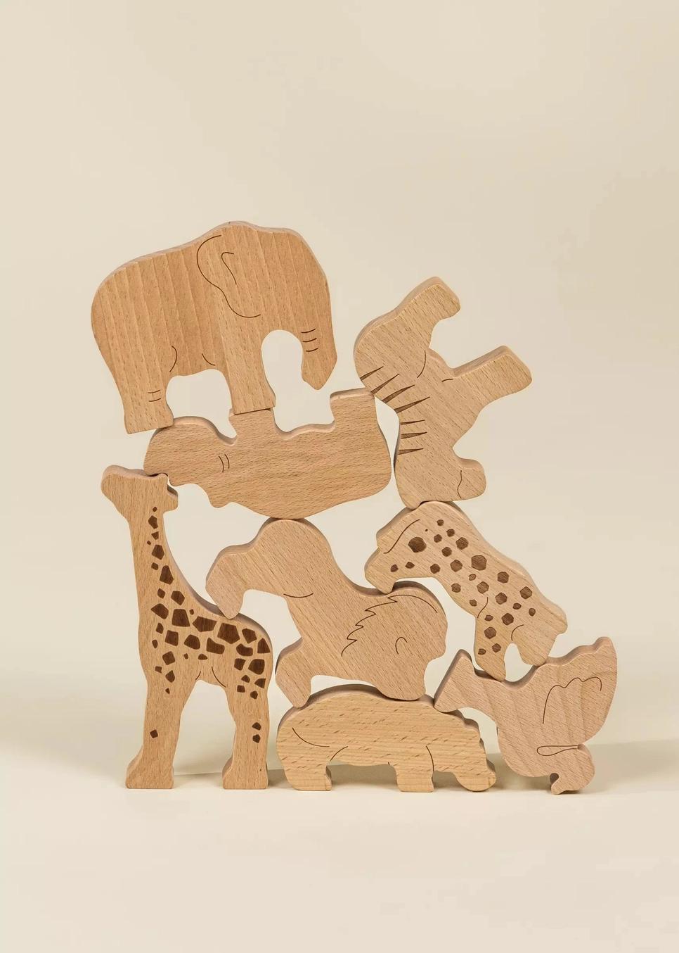 Wooden Balance Puzzle - Savane