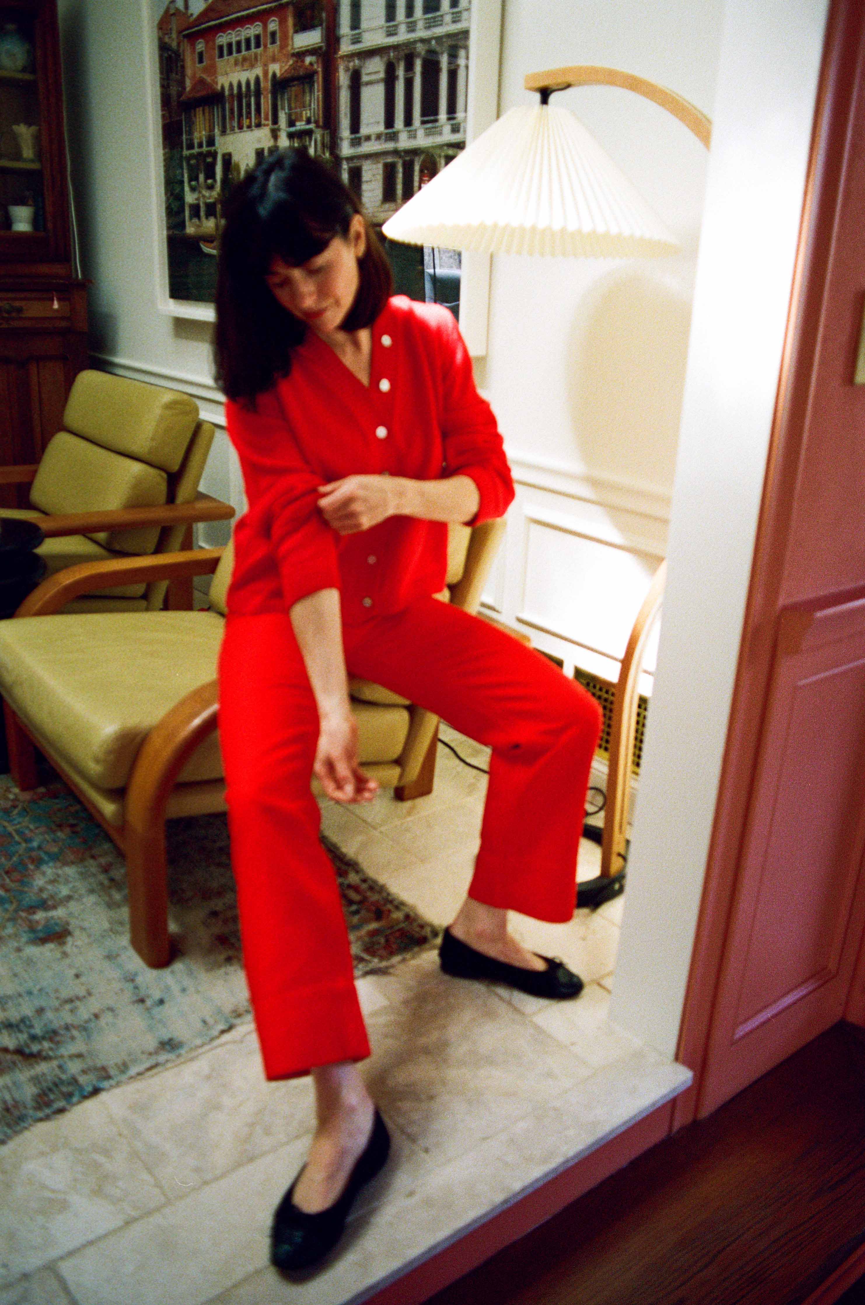 Button Cardi | Piquillo | Organic