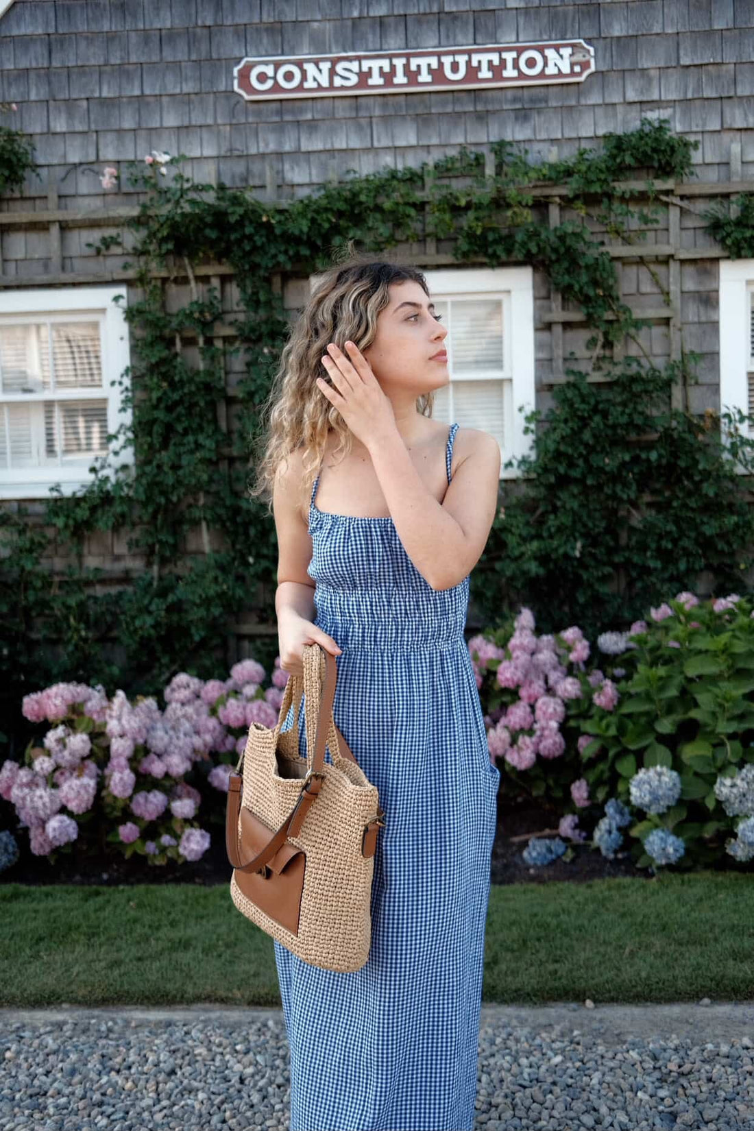 The LIDO Straw Tote Bag