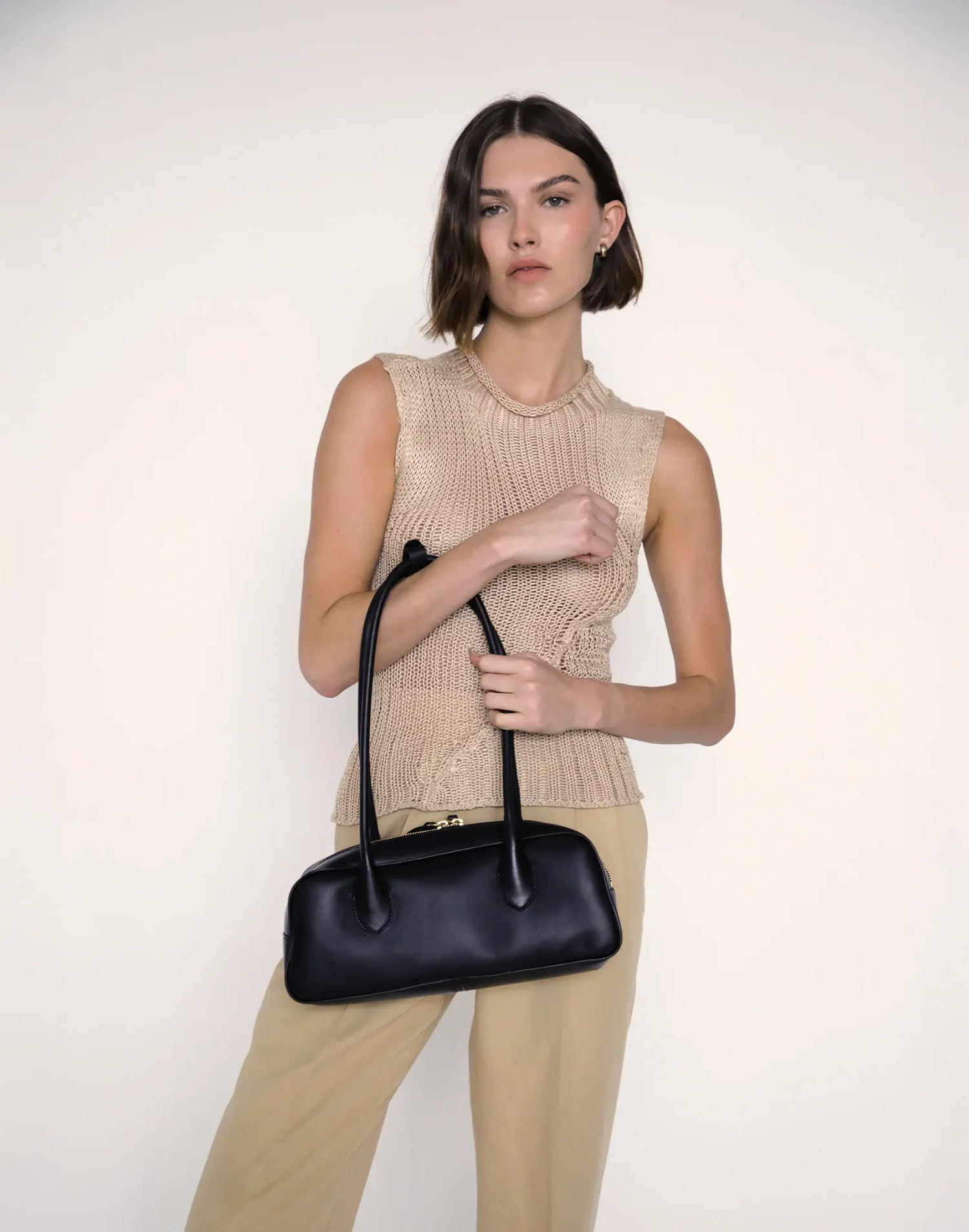La Strada East West Bag Black