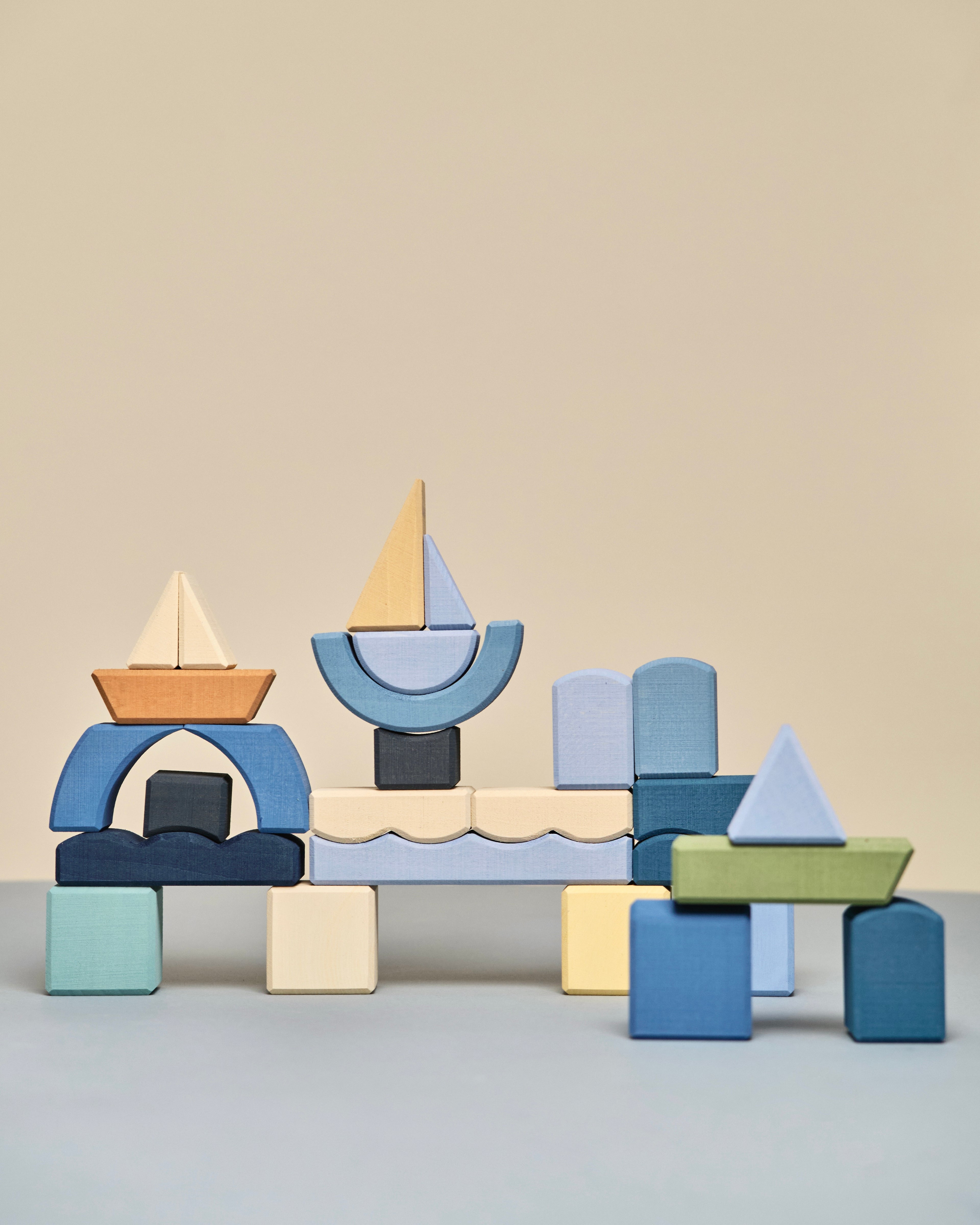 Building Blocks “The sea at Sainte Marie”