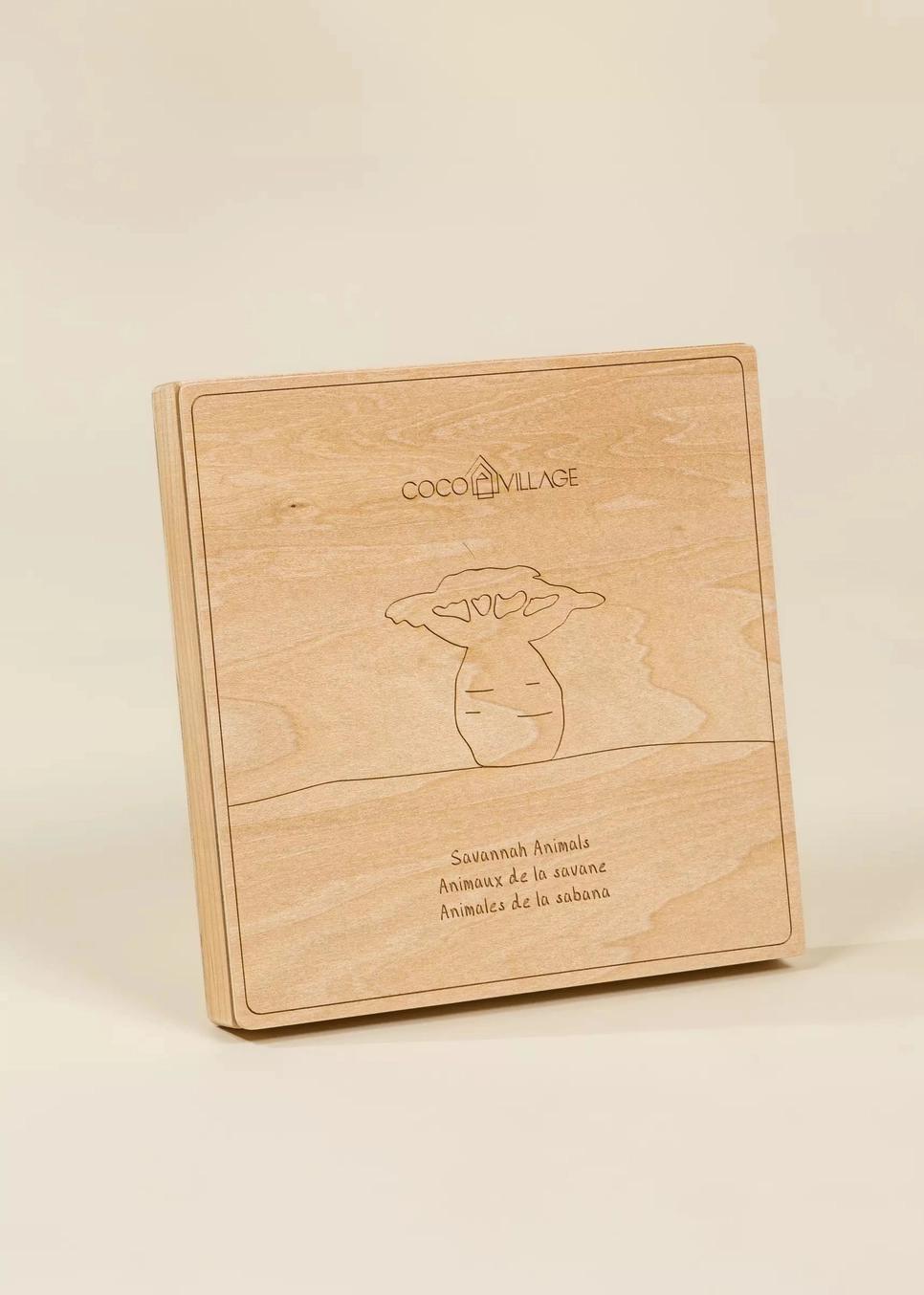 Wooden Balance Puzzle - Savane