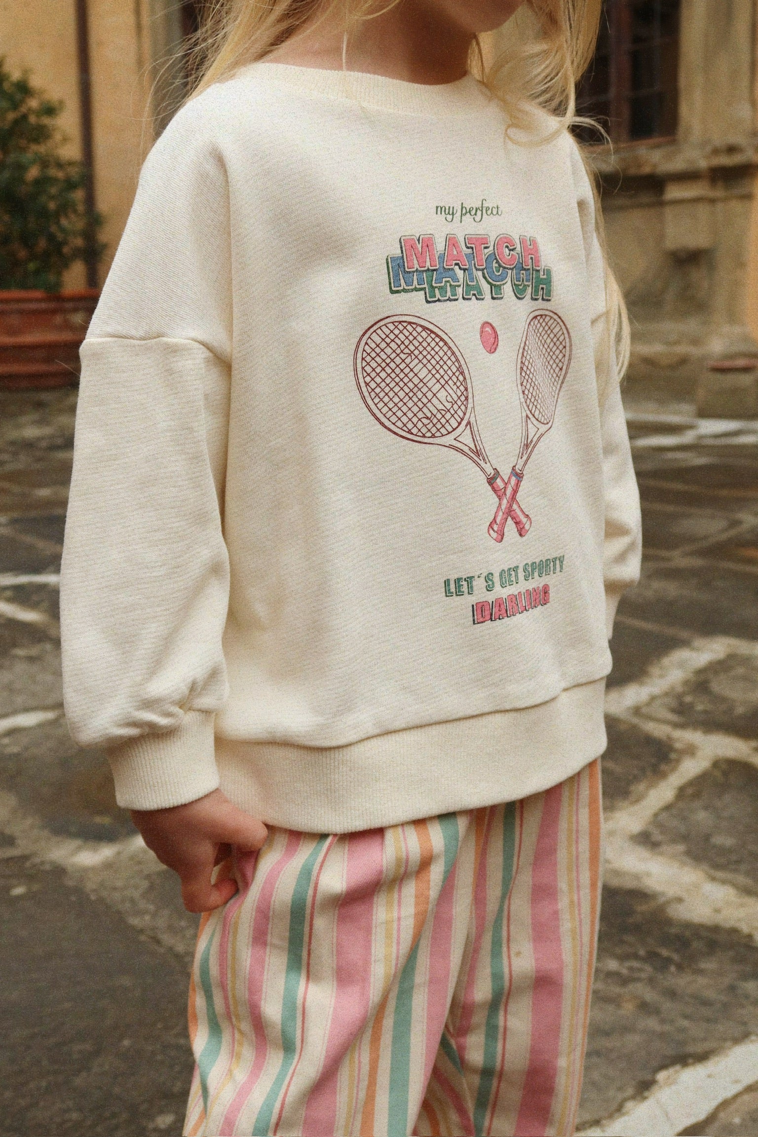 Loupy Lou Sweatshirt Buttercream