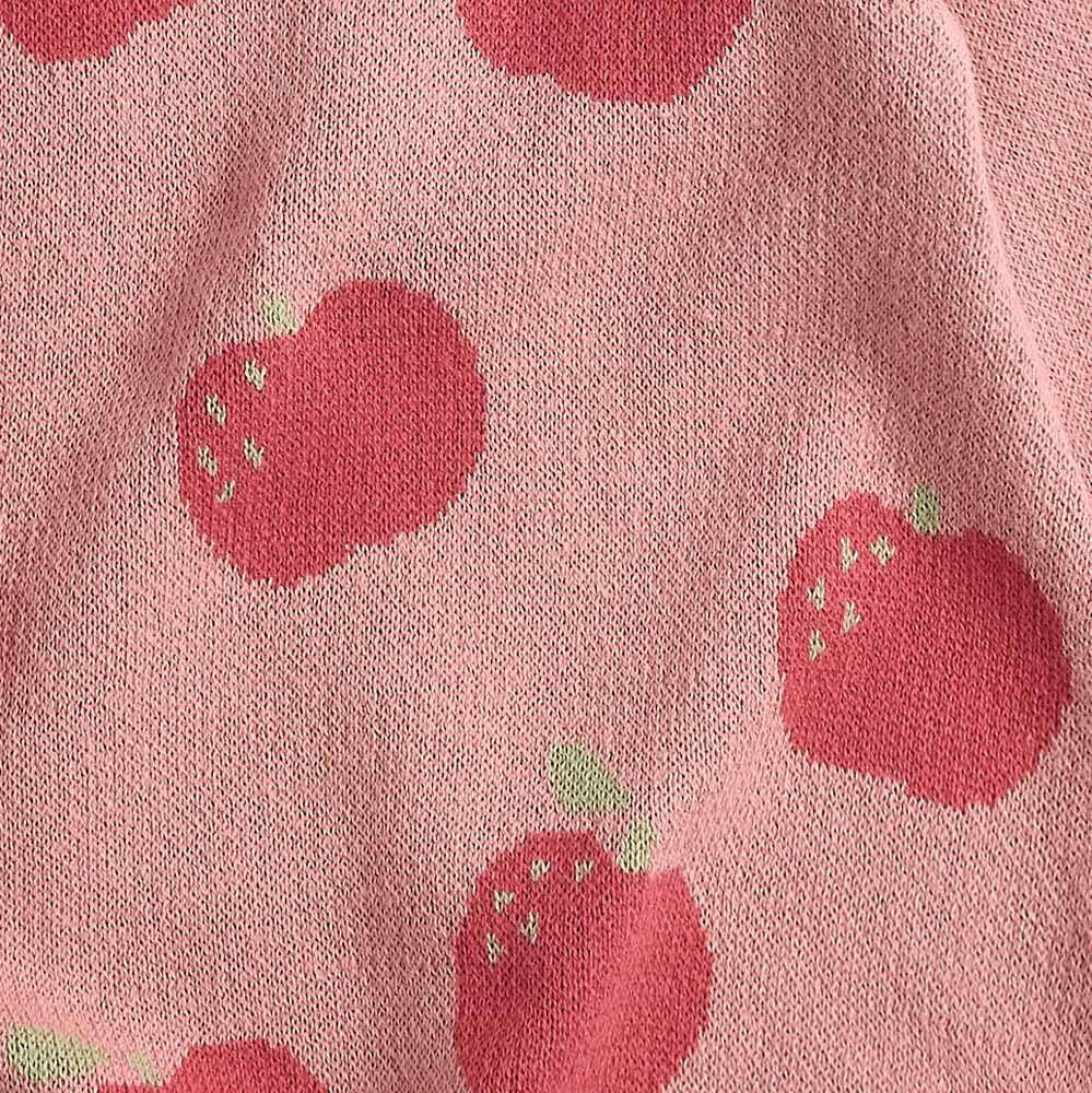 Archie and Attie Knit Set - Rosy