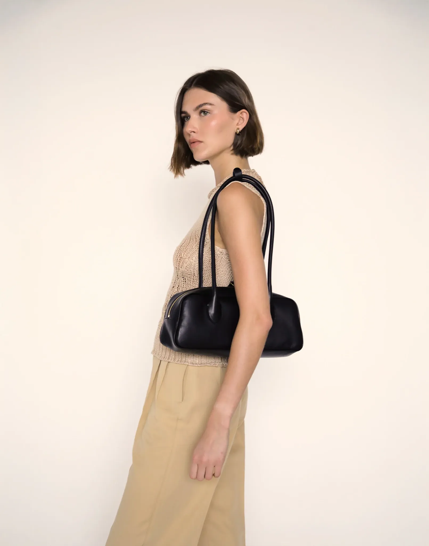 La Strada East West Bag Black