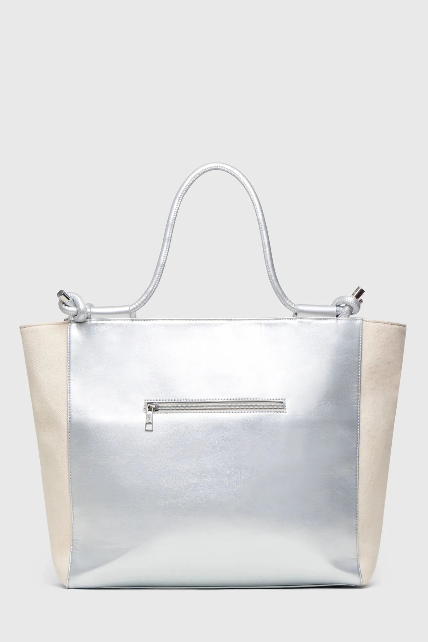The GRACE Silver & Natural Linen