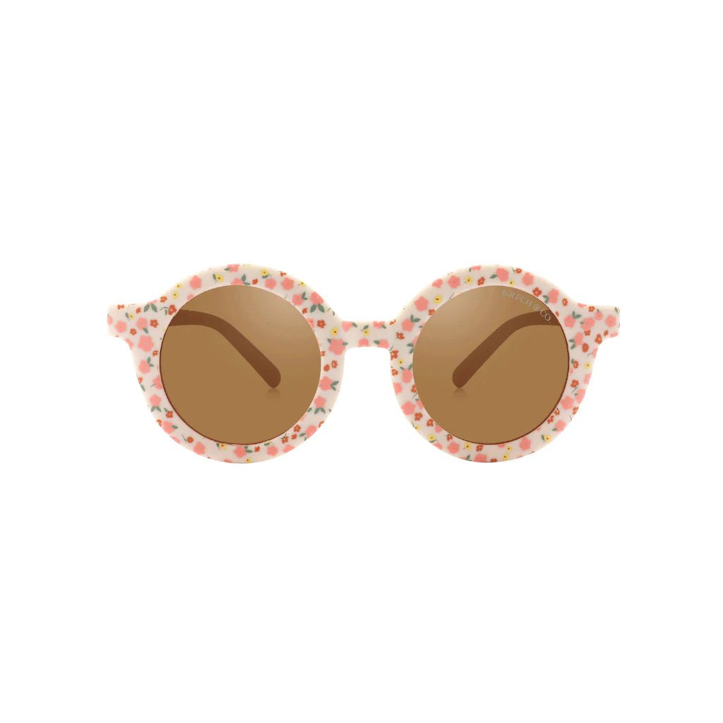 Original Round Sustainable Sunglasses | Sunset Meadow