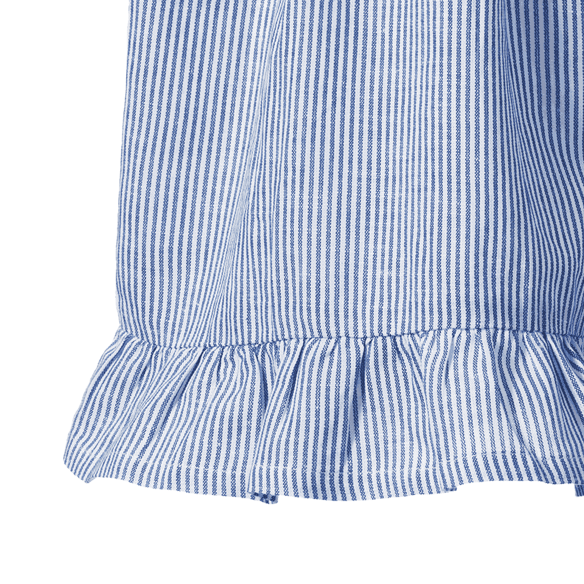Gala Dress - Blue Stripe