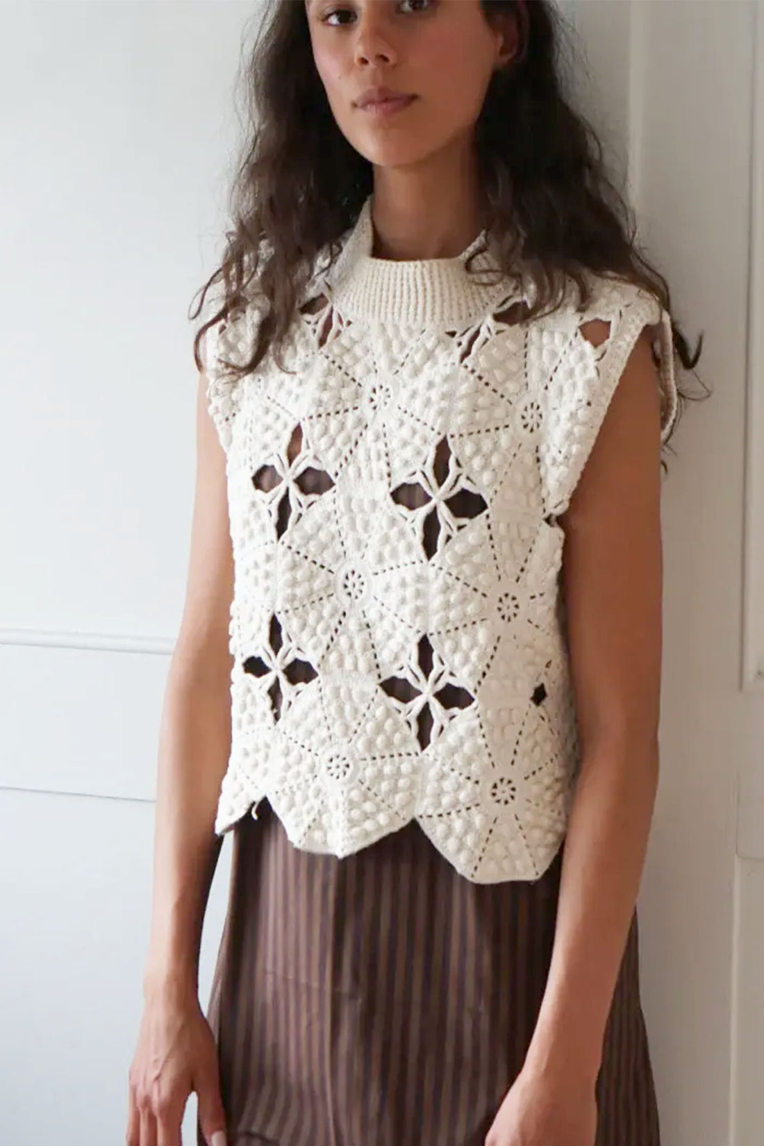 Nona Crochet Vest