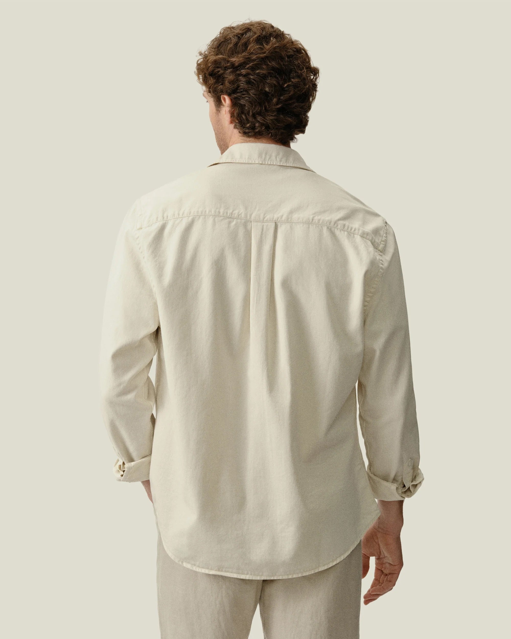 Twill Shirt - Cream