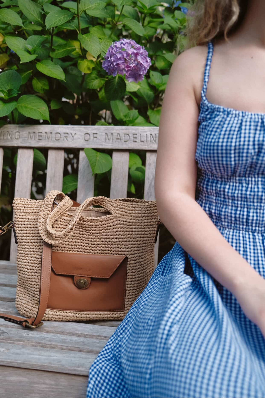 The LIDO Straw Tote Bag