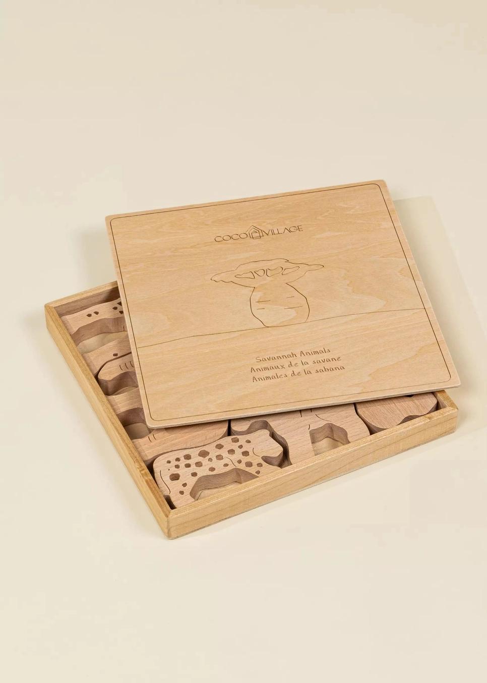 Wooden Balance Puzzle - Savane