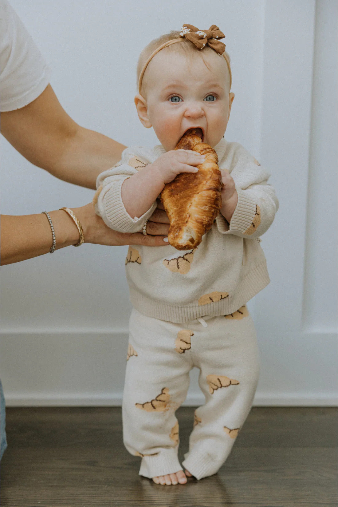 Croissant Knit Set