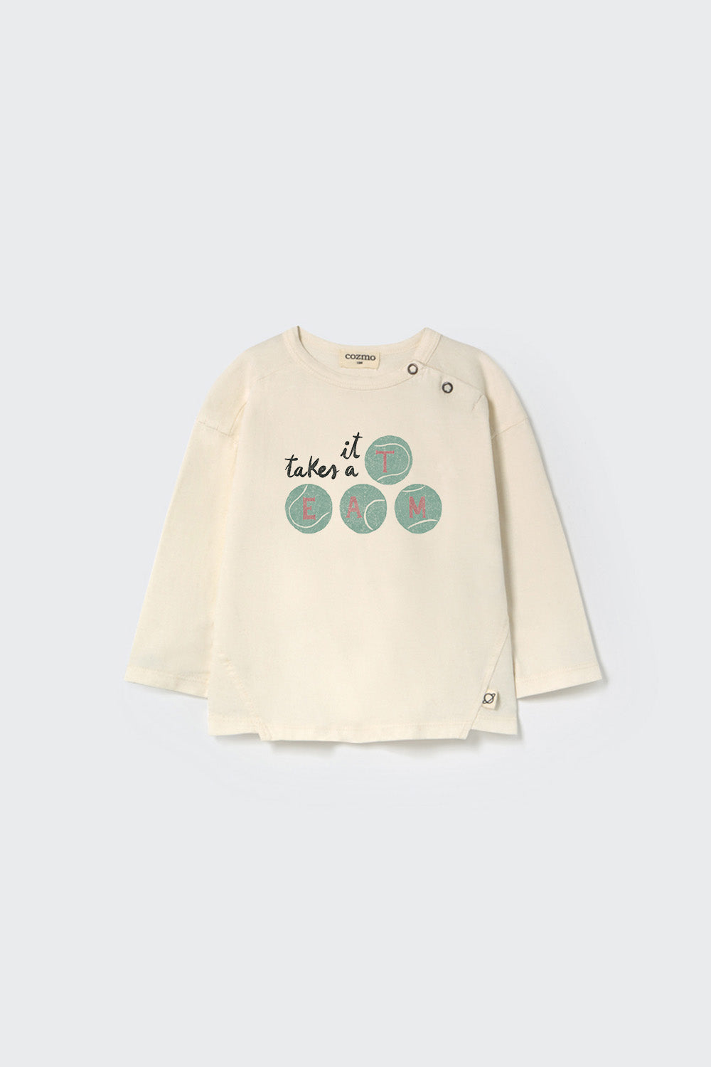 Slub Baby T-Shirt Team - Ivory