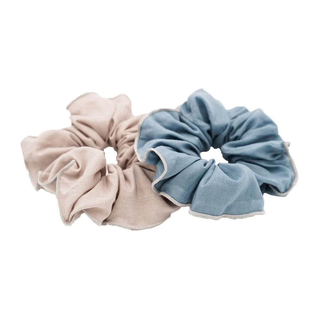 Hair Scrunchie Set of 2 - Laguna+Bog
