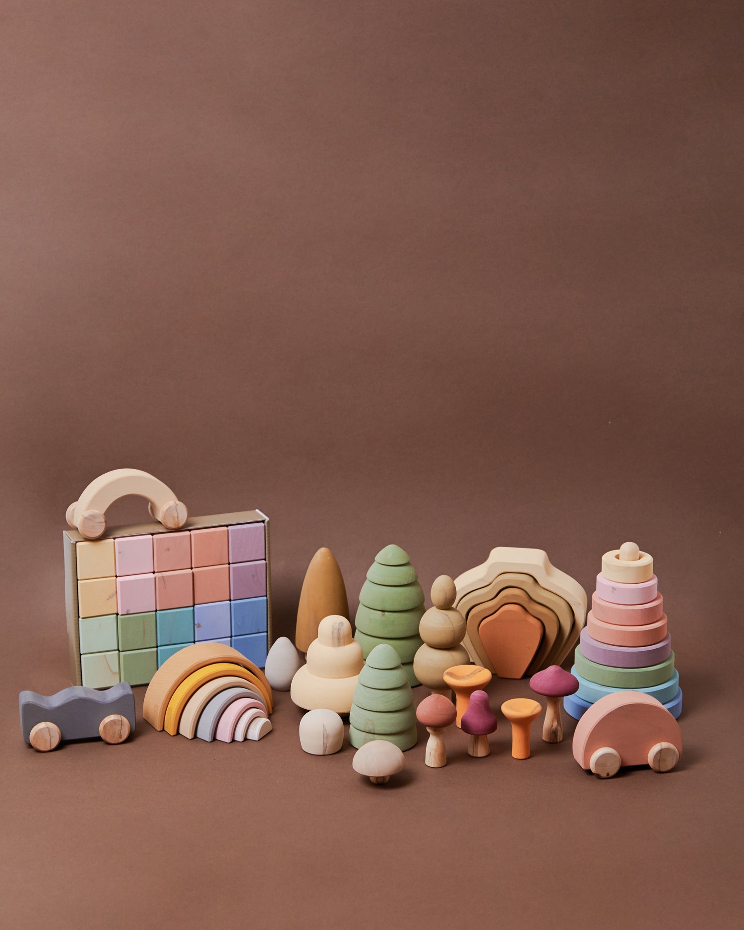 Stacking Tower Earth Pastel