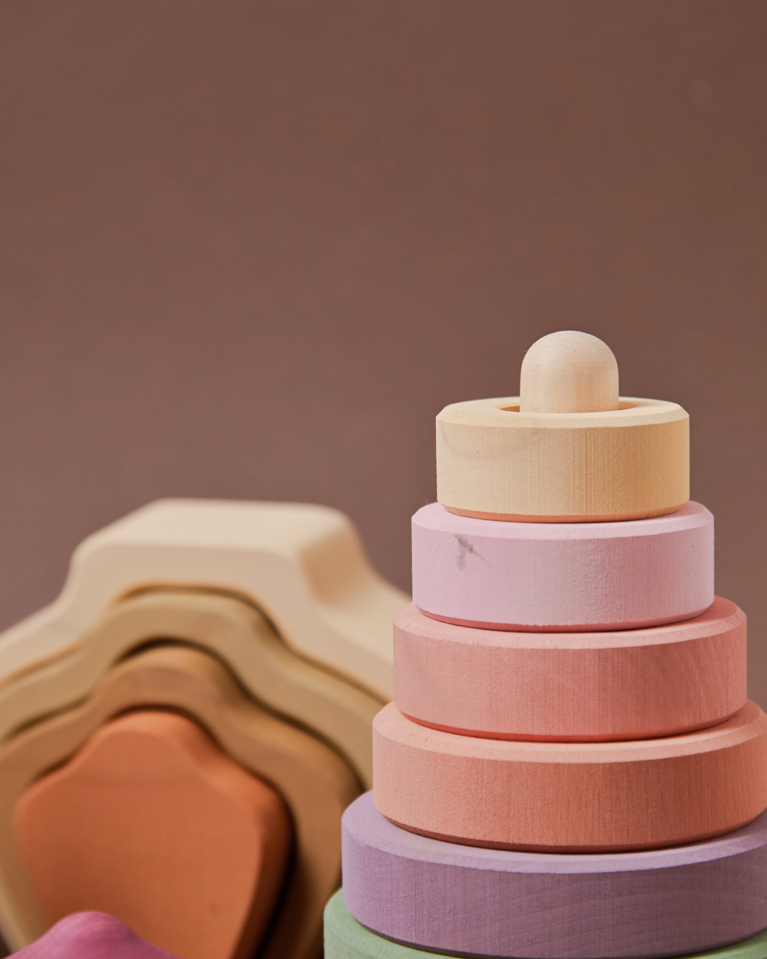 Stacking Tower Earth Pastel