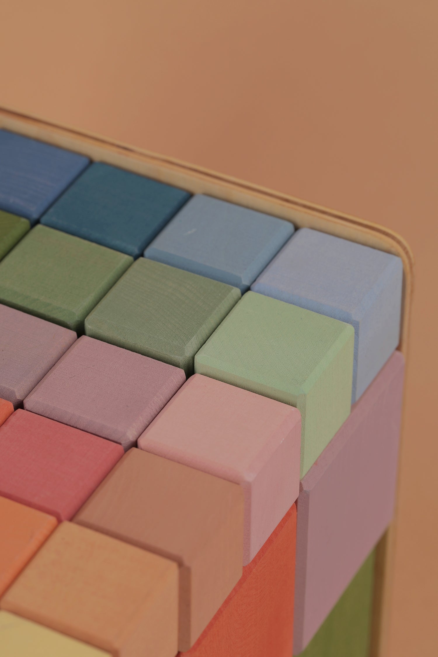 Big Triple Cubes Set Colorful