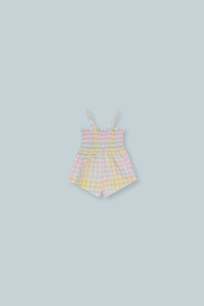 Mallow Baby Jumpsuit Mallow Check