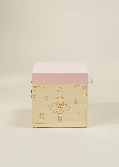 Wooden Musical Souvenir Box - Ballerina