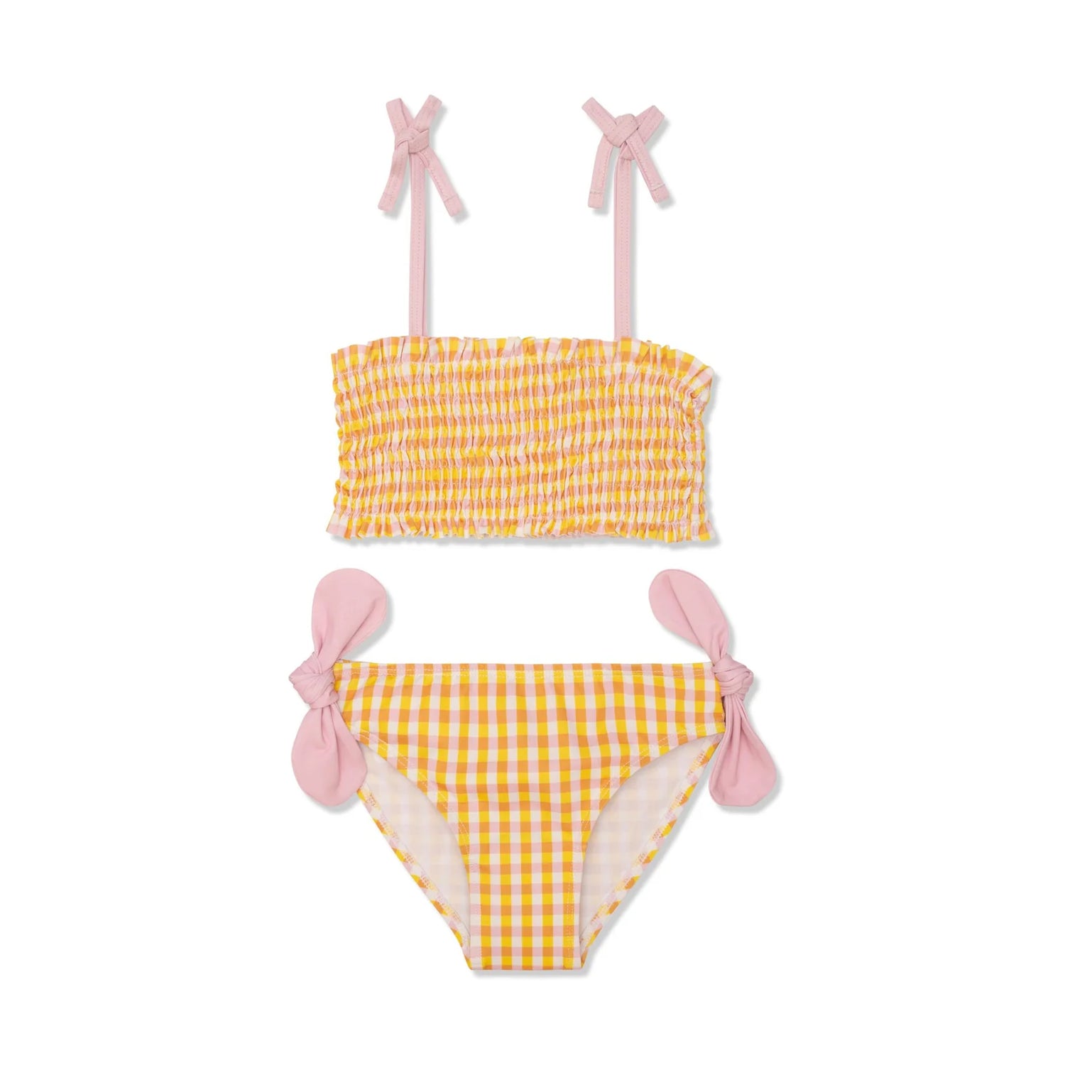 Gingham Girl Bikini Yellow