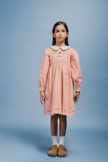 Margot Dress - Dusty Rose