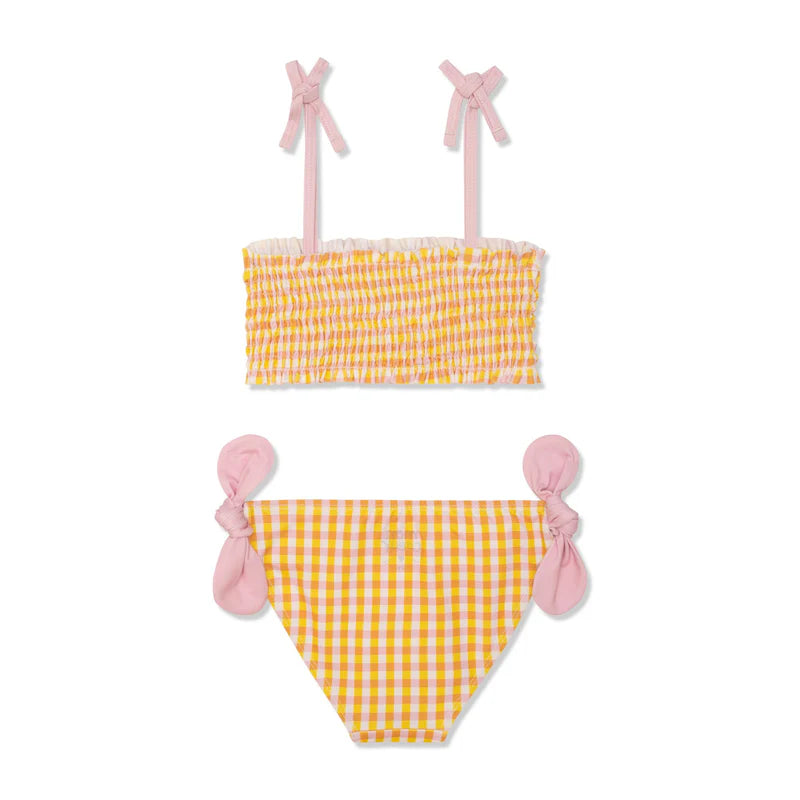 Gingham Girl Bikini Yellow