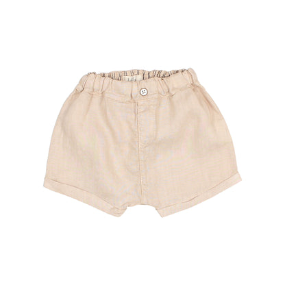 Baby Linen Shorts Sand