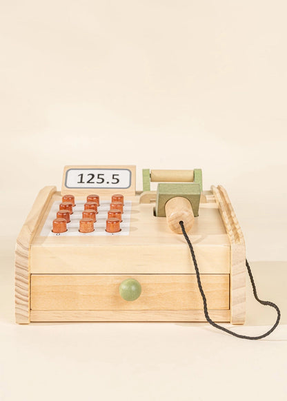 Wooden Cash Register