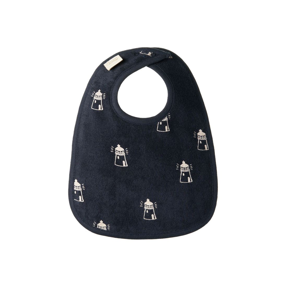 Reversible Bib Lighthouse Print