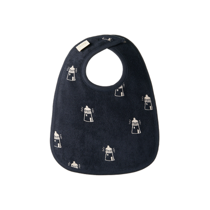 Reversible Bib Lighthouse Print