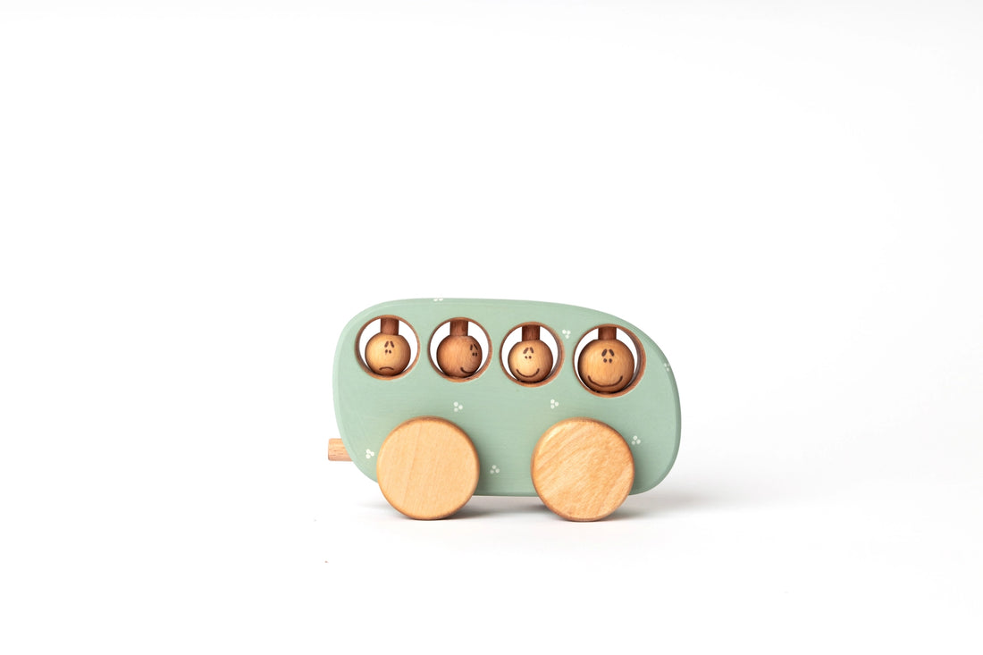 Wooden Bus Toy