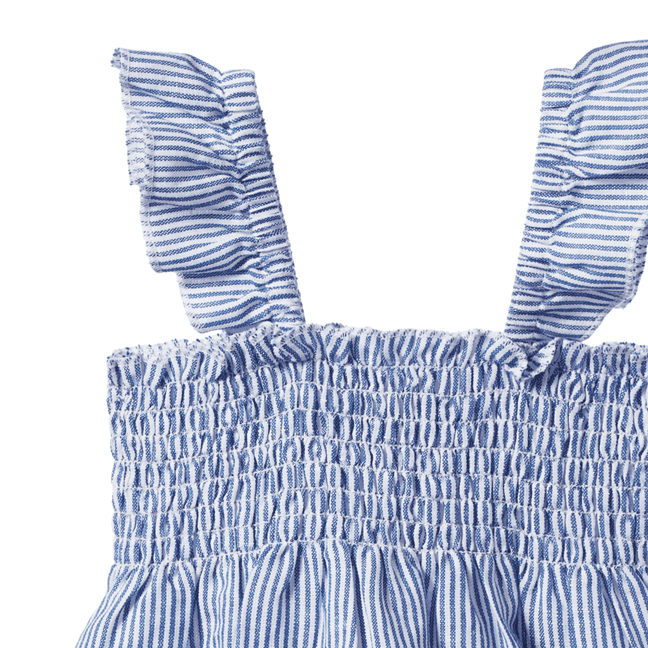 Gala Dress - Blue Stripe
