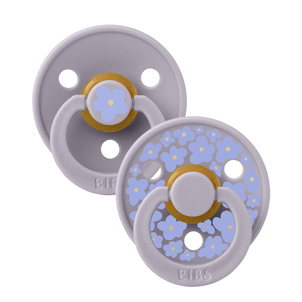 Bibs Pacifier 2 Pack  - Fossil Grey Mix