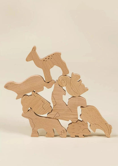 Wooden Balance Puzzle - Forest