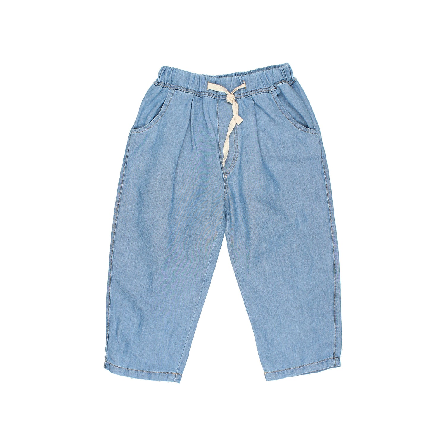 Denim Linen Pants