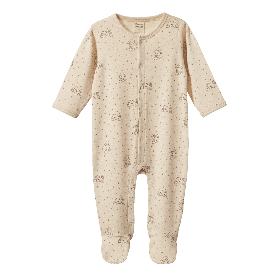 Cotton Stretch and Grow - Burrow Sleep Print