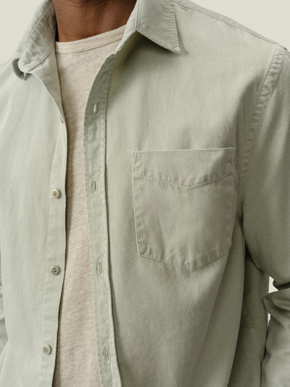 Twill Shirt - Seagrass