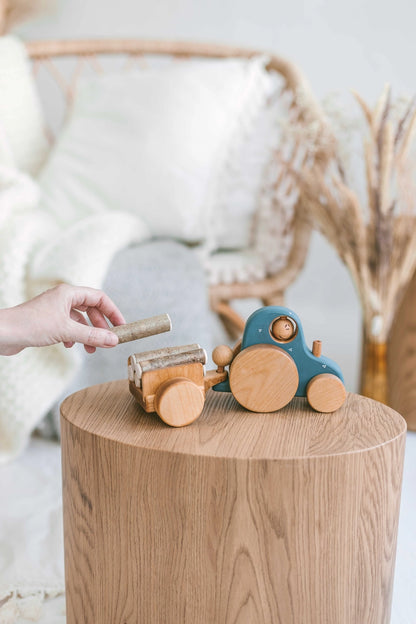 Wooden Tractor Toy