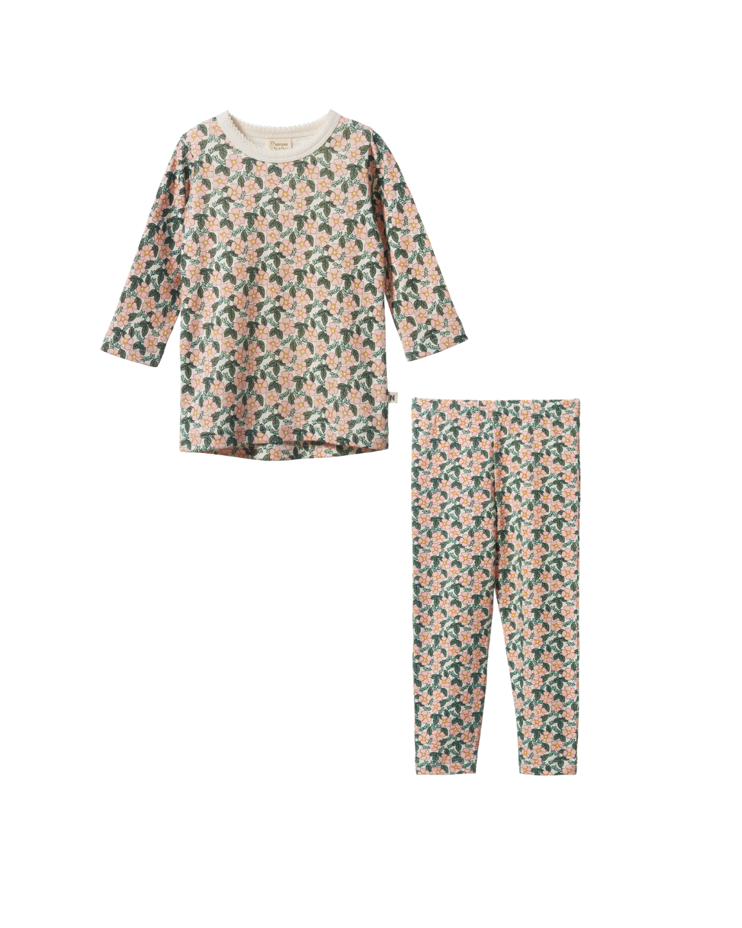 Garland Print Tee &amp; Leggings Set