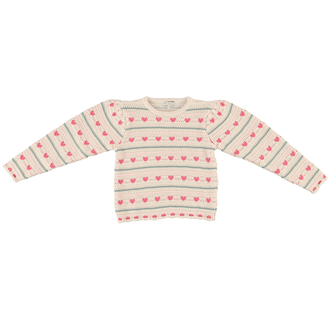 Josie Sweater Heart Knit